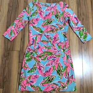 Lilly Pulitzer Charlene Shift Dress In the Vias Size Small